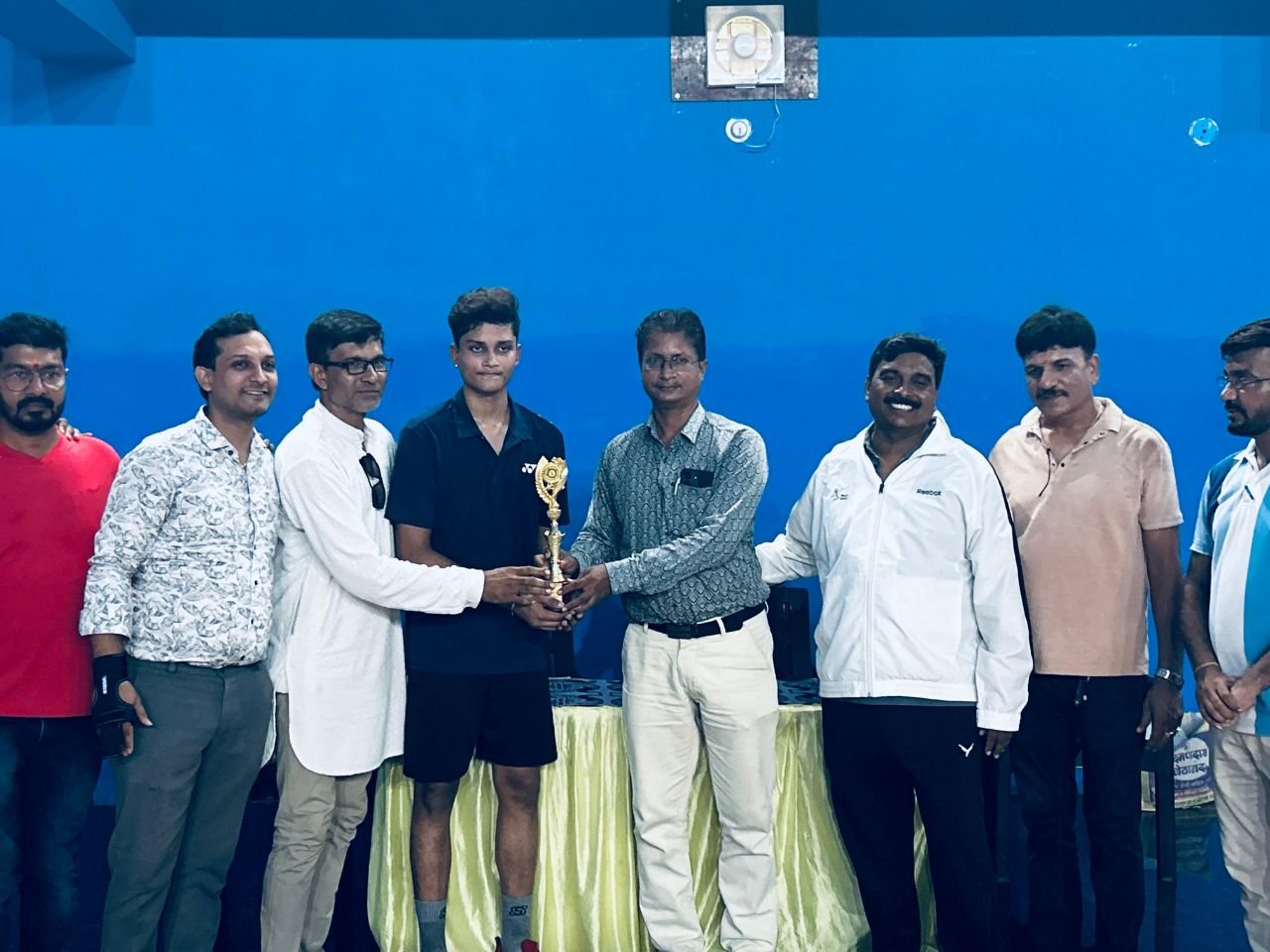 हर्ष का चयन राज्य स्तरीय बैडमिंटन प्रतियोगिता के लिए, जिले का नाम किया रोशन