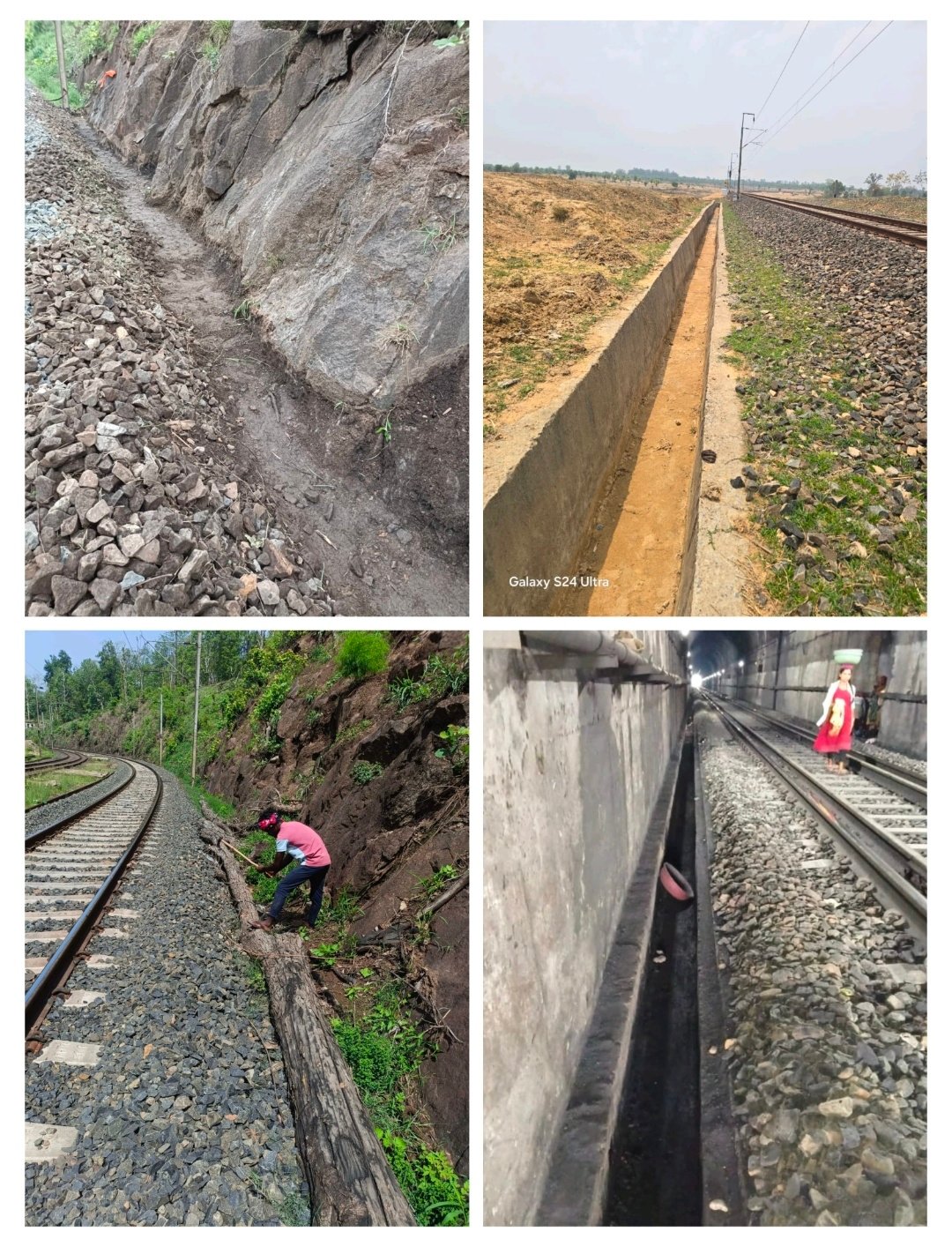 वर्षाकाल में भी व्यवधान-मुक्त रेल सेवा प्रदान करने हेतु प्रतिबद्ध है बिलासपुर मंडल