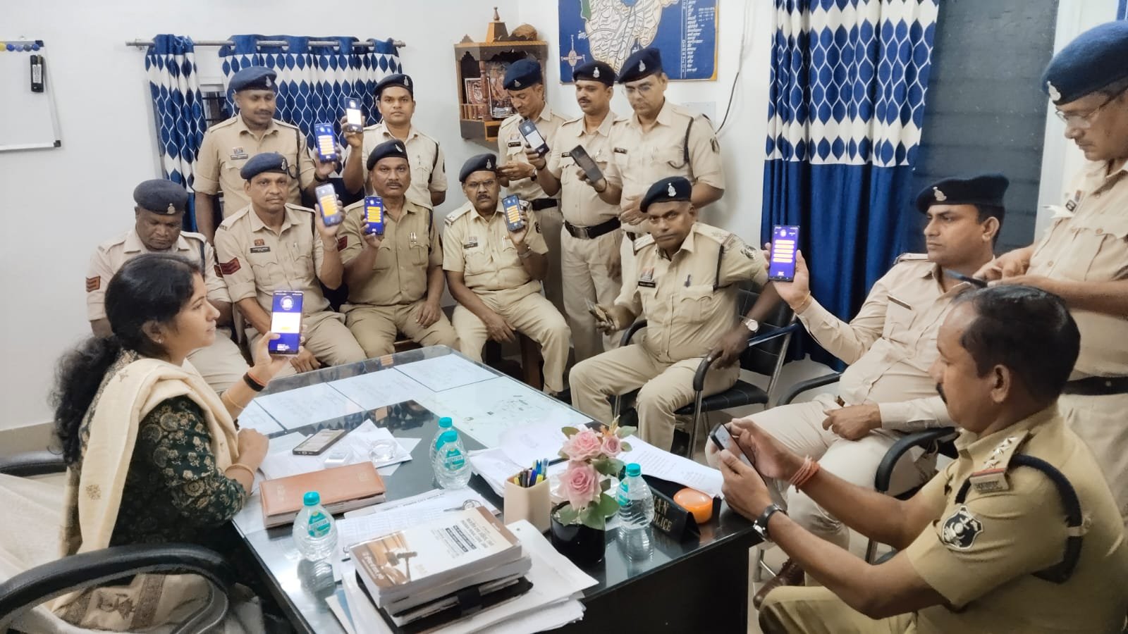 वरिष्ठ पुलिस अधीक्षक बिलासपुर के निर्देश पर विवेचकों को ‘ई-साक्ष्य ऐप’ का प्रशिक्षण