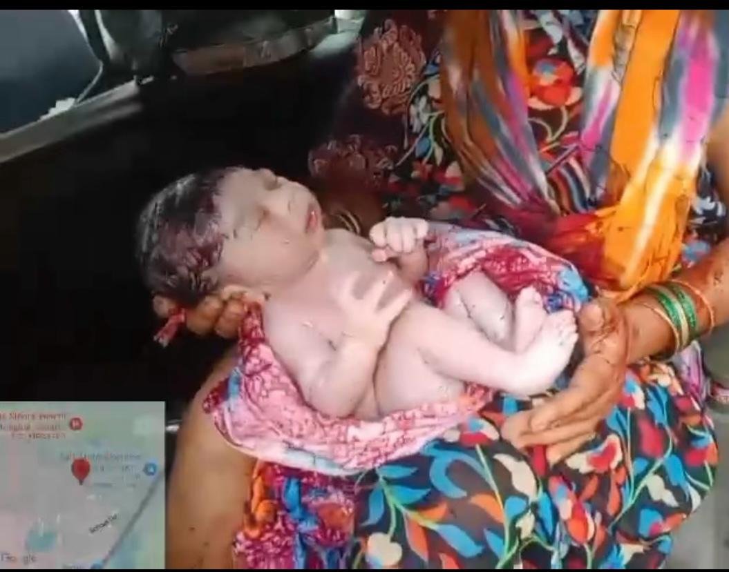 डायल-112 बना जीवनदायिनी – प्रसव पीड़ा में तड़प रही महिला ने पुलिस वाहन में दिया स्वस्थ बच्चे को जन्म