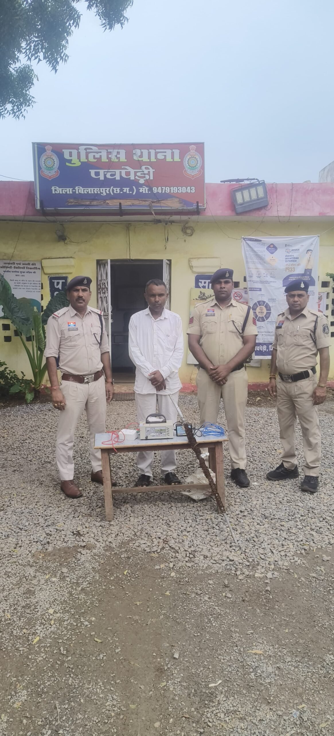 झटका तार से युवक की मौत, आरोपी किसान गिरफ्तार