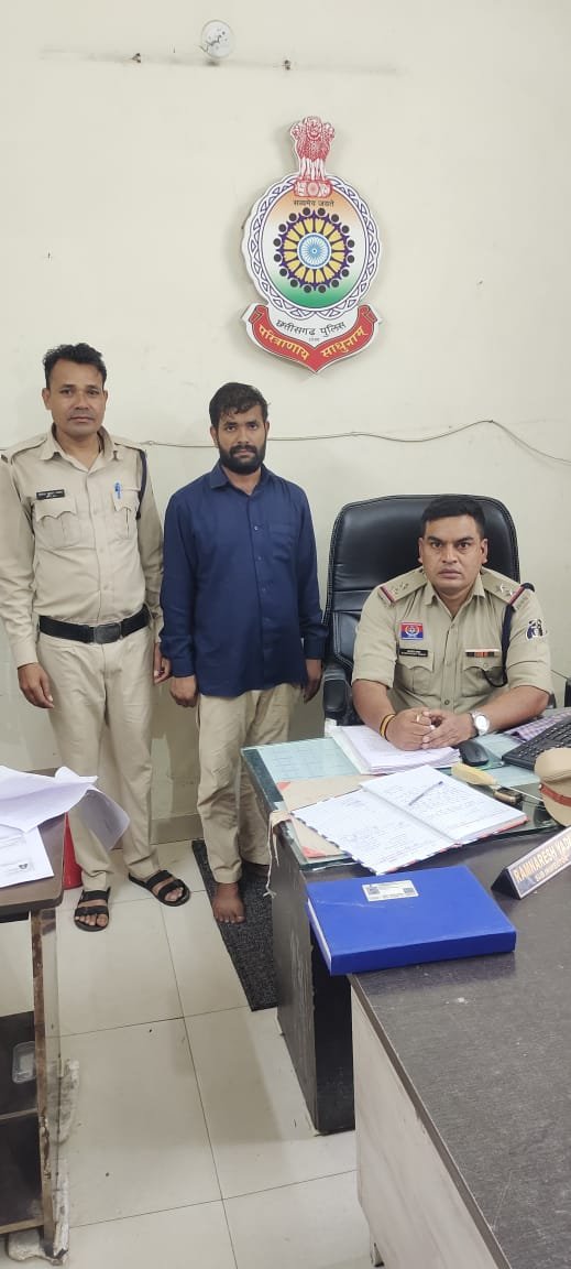 दुष्कर्म के फरार आरोपी को हैदराबाद से गिरफ्तार कर जेल भेजा गया